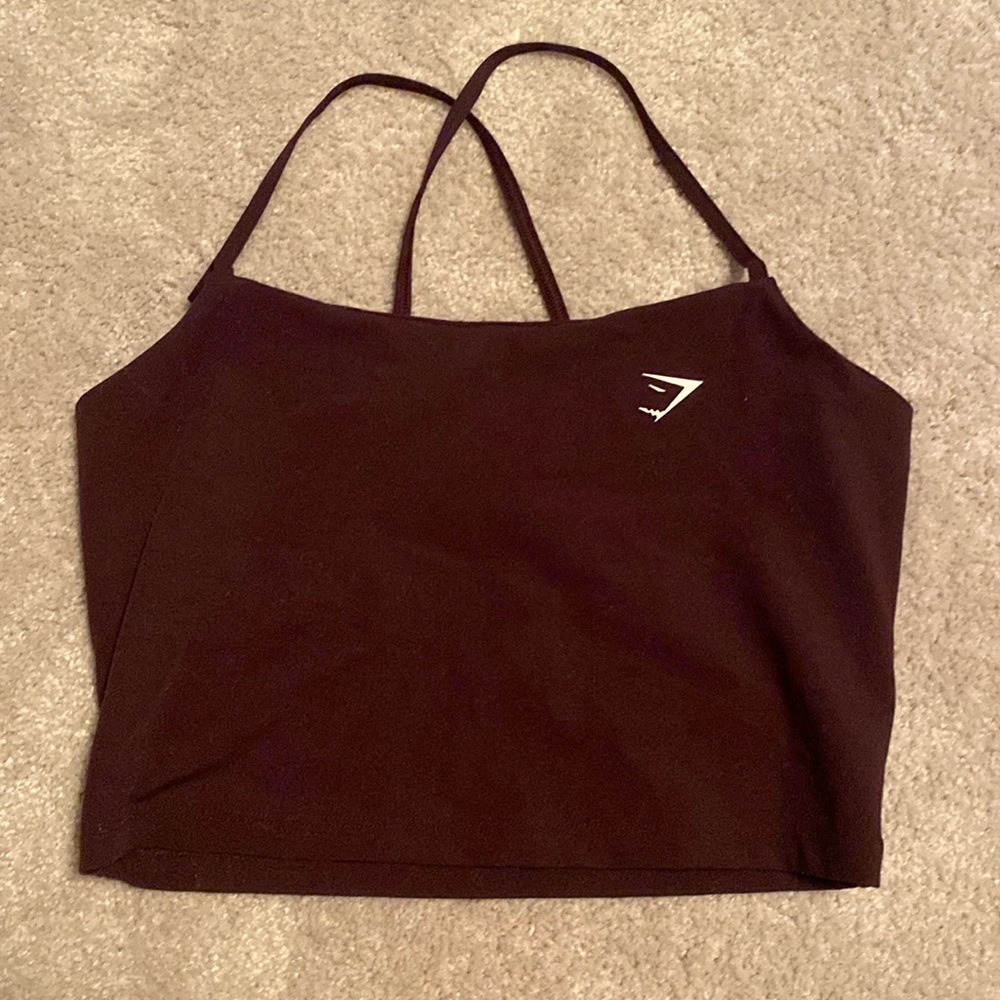 Gymshark XS tank top in dark purple